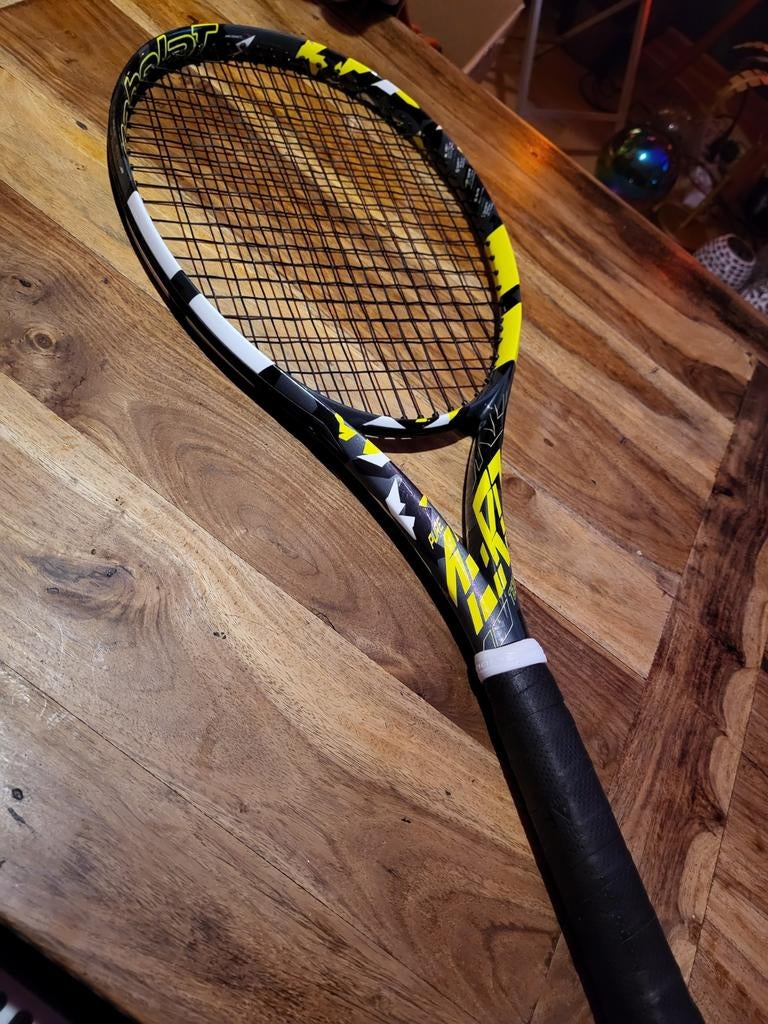 Babolat Pure Aero Team Tennisracket 285 gram L3, Ophalen of Verzenden, Zo goed als nieuw, Racket, L3