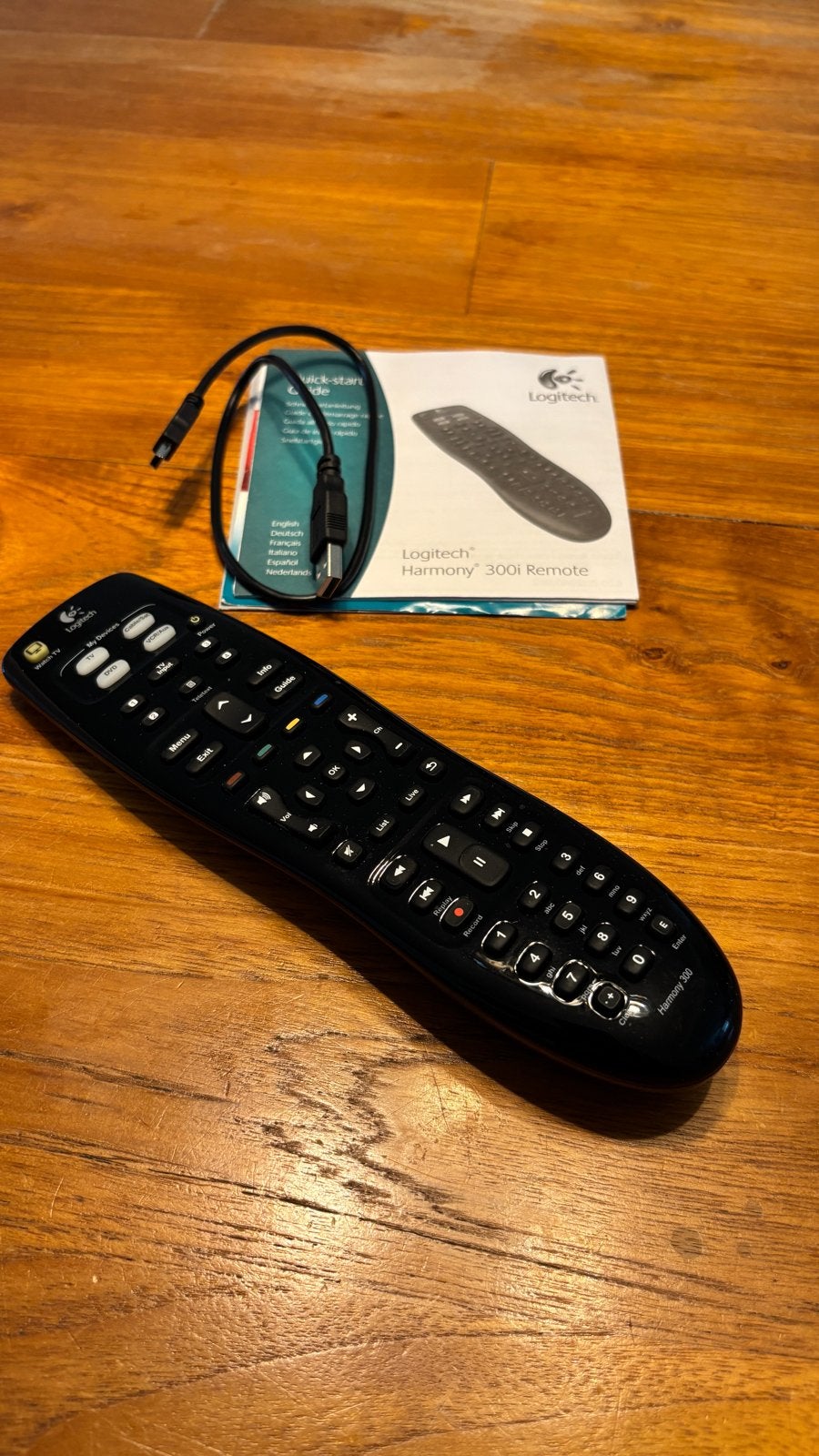 Logitech Harmony 300i Afstandsbediening, Ophalen of Verzenden, Zo goed als nieuw, Universeel, Game console