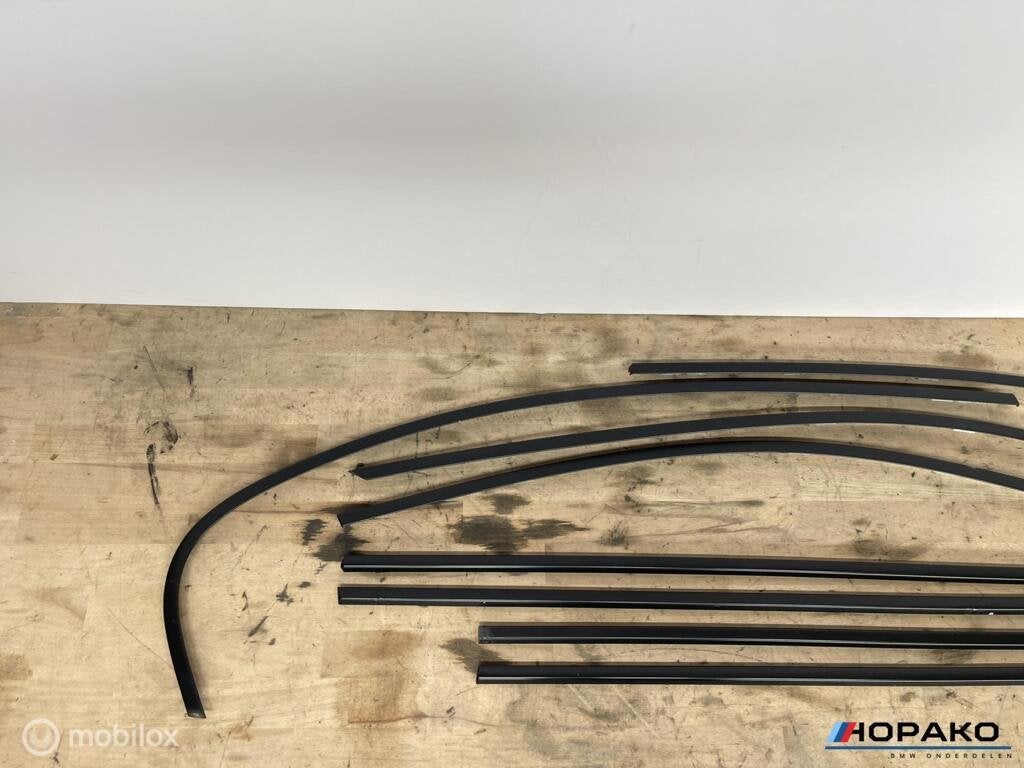 Raamlijsten mat zwart BMW 5 serie E60 - origineel, Gebruikt, Einsteinlaan 5 rijswijk, Bmw, Ophalen of Verzenden