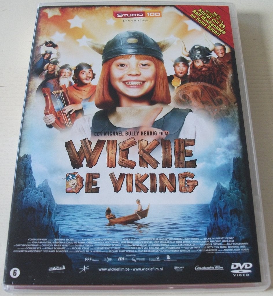 Dvd *** WICKIE DE VIKING ***, Avontuur, Zo goed als nieuw, Vanaf 6 jaar, Film
