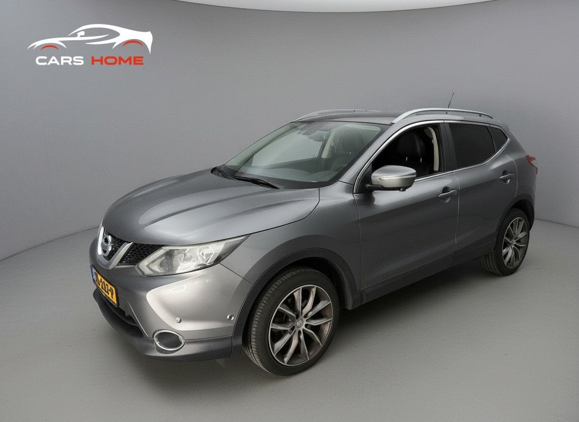 Nissan Qashqai 1.2 Premier Edition|leder|nieuwe kettingsset., Auto's, Voorwielaandrijving, Euro 5, Gebruikt, 4 cilinders