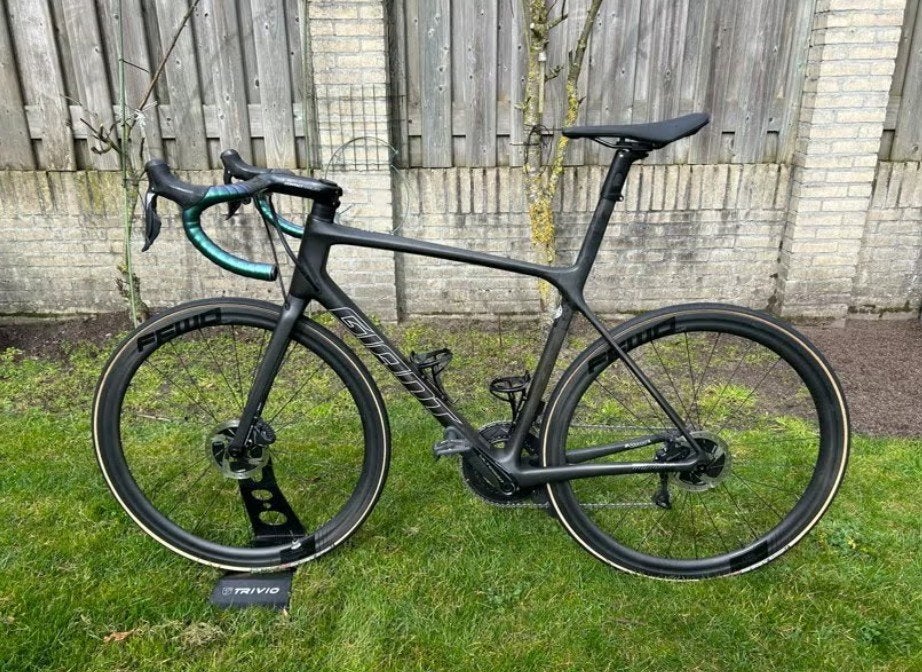 Giant TCR SL Ultegra Di2 FFWD Tyro ML, Ophalen, Carbon, Giant, Zo goed als nieuw