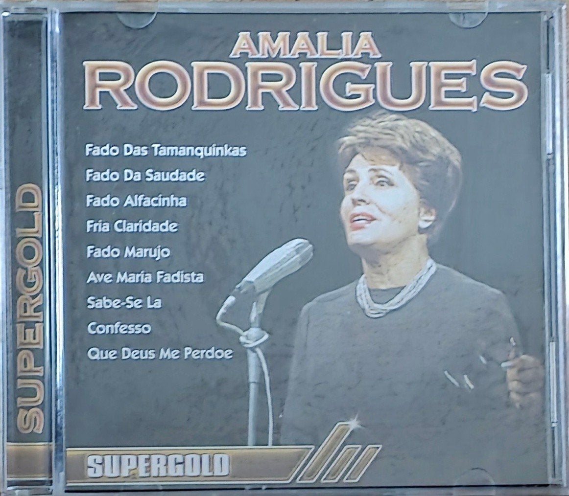 Amalia Rodrigues - Supergold CD - Fado Klassiekers, Ophalen of Verzenden, Zo goed als nieuw, Album, Fado