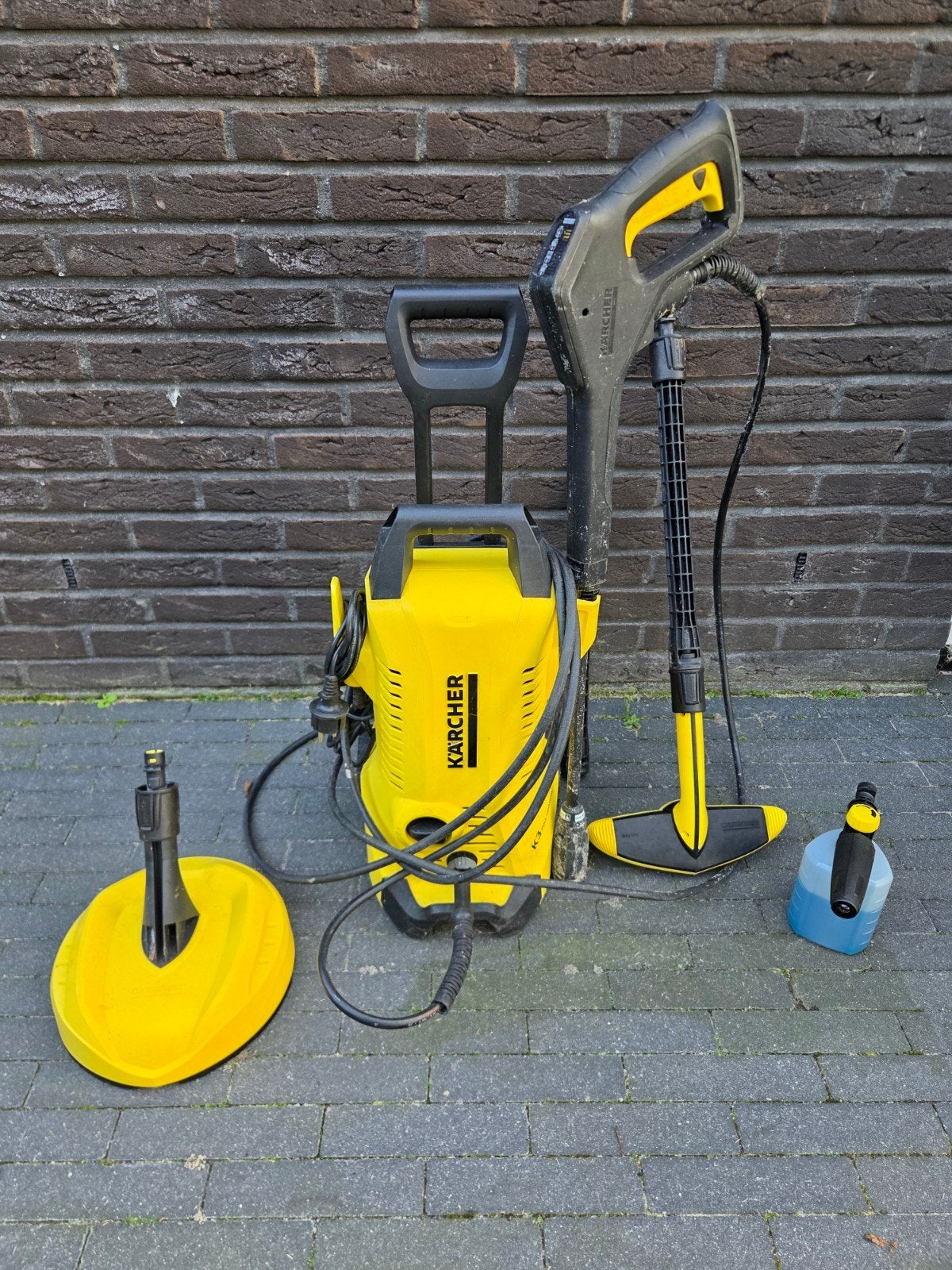 Kärcher K3 Power Control hogedrukreiniger met accessoires