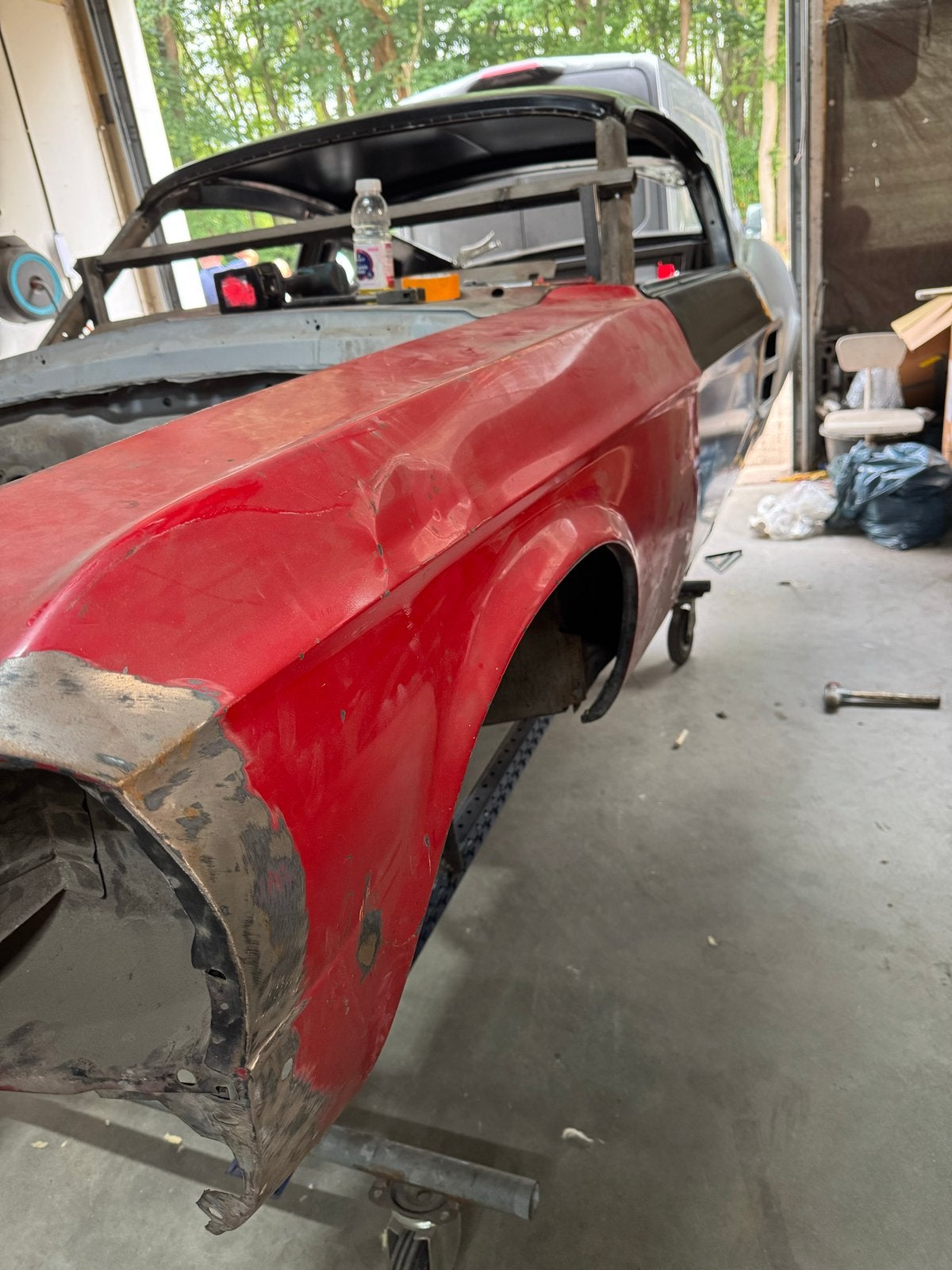 2 Spatborden Ford Mustang 1967 - Gebruikt, Gebruikt, Voor, Ophalen of Verzenden, Spatbord