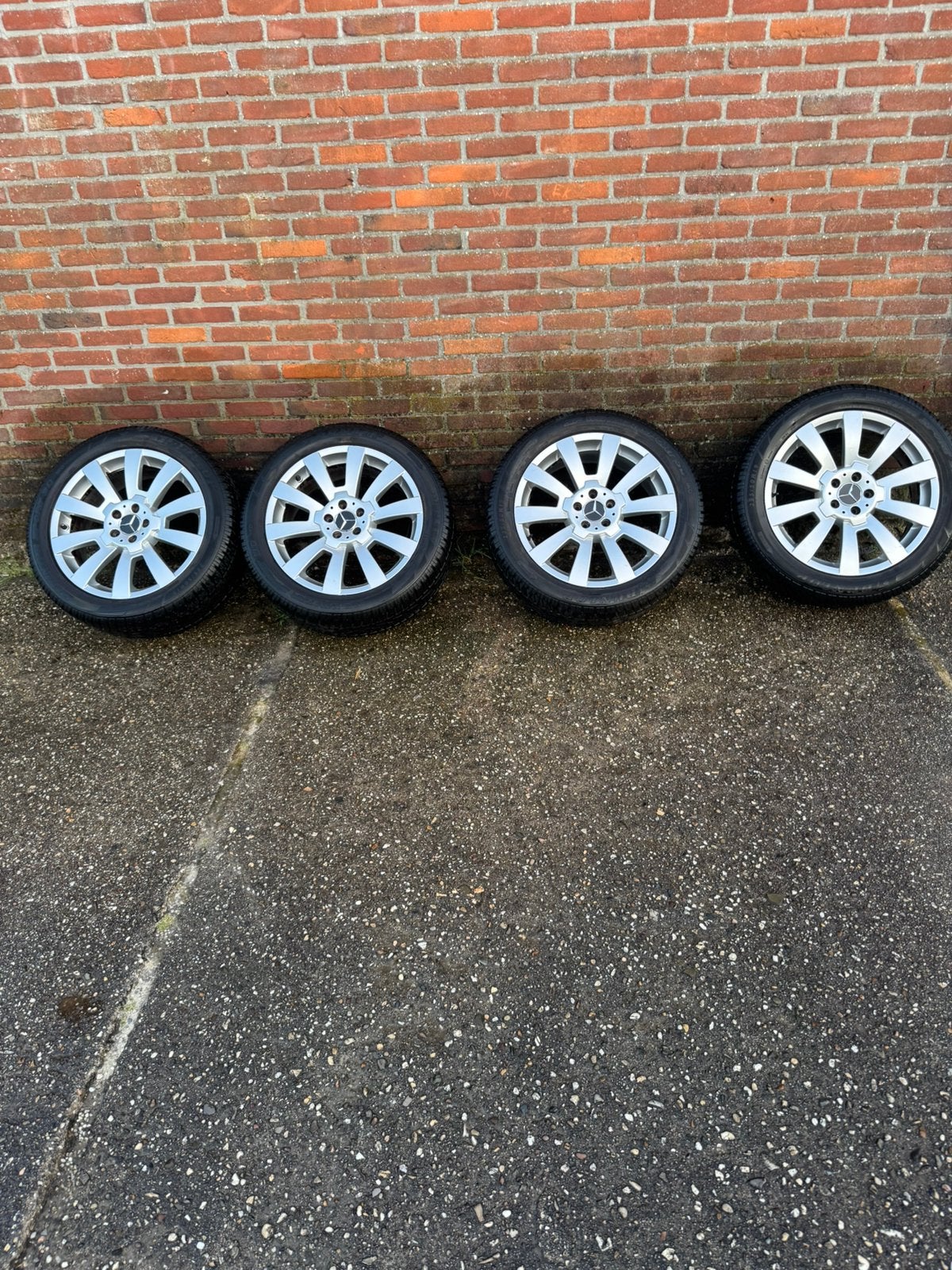 Mercedes velgen 19 inch, Auto-onderdelen, Banden en Velgen, Banden en Velgen, Winterbanden, 235 mm, Ophalen