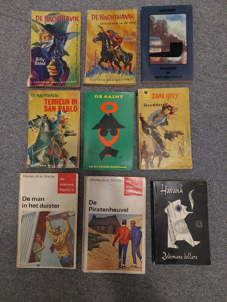 Jeugdboeken - pockets - jaren '60-'70 - o.a. Biggles -, Ophalen of Verzenden, Gelezen, Diverse auteurs, Fictie algemeen