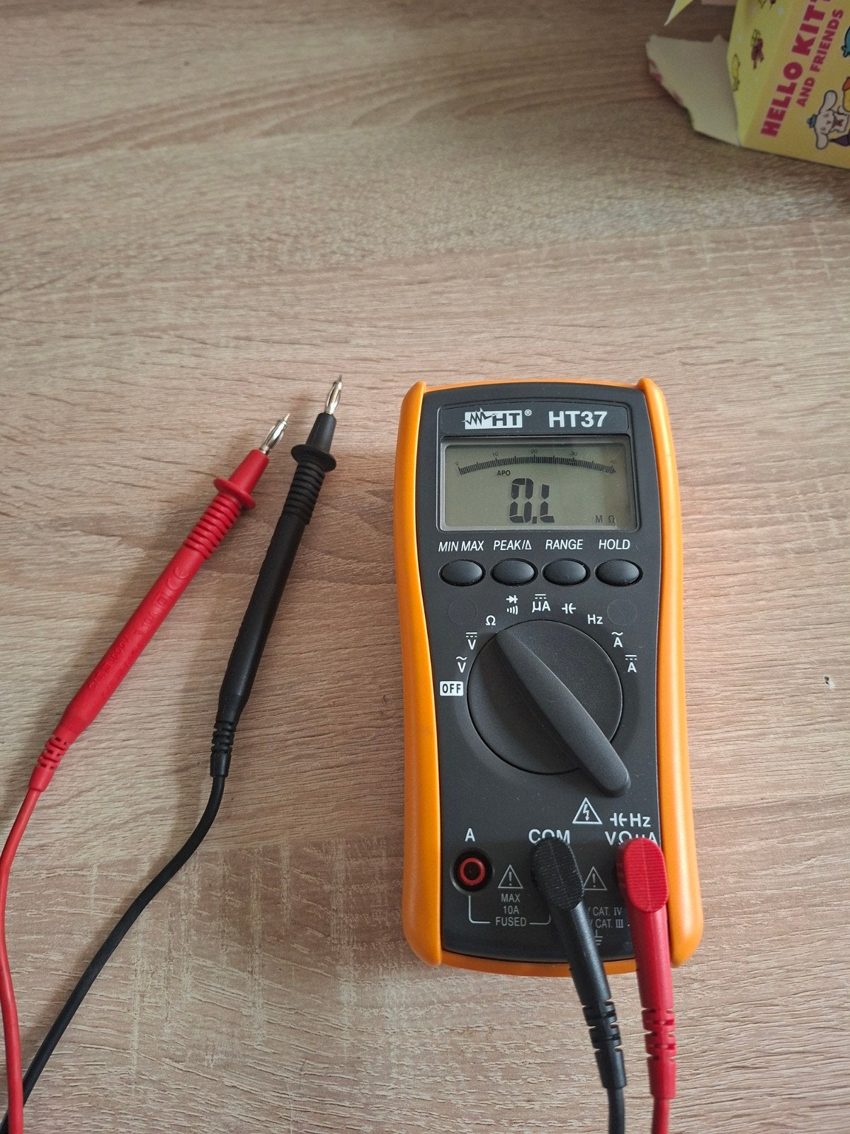 HT Instruments HT37 True RMS digitale multimeter, Doe-het-zelf en Verbouw, Meetapparatuur, Ophalen, Zo goed als nieuw, Multimeter