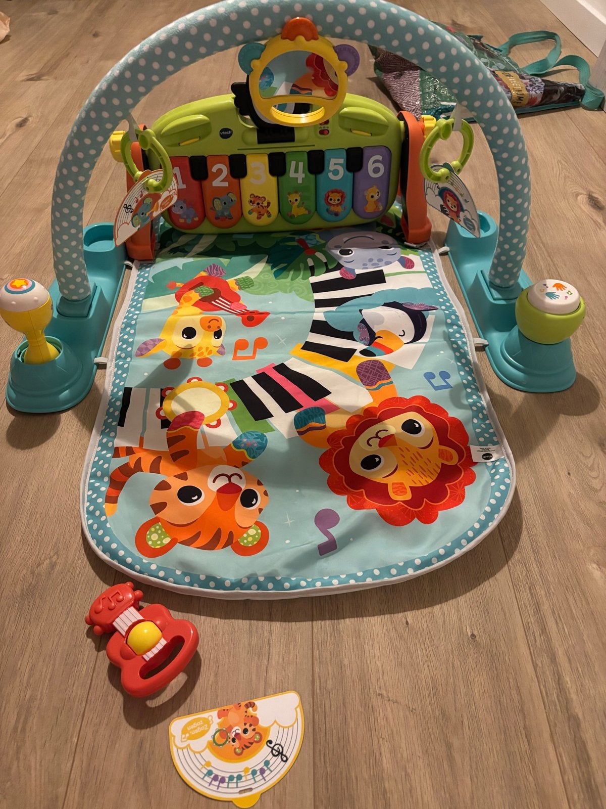 Babygym, Kinderen en Baby's, Speelgoed | Babyspeelgoed, Ophalen of Verzenden, Zo goed als nieuw, Babygym, Met licht