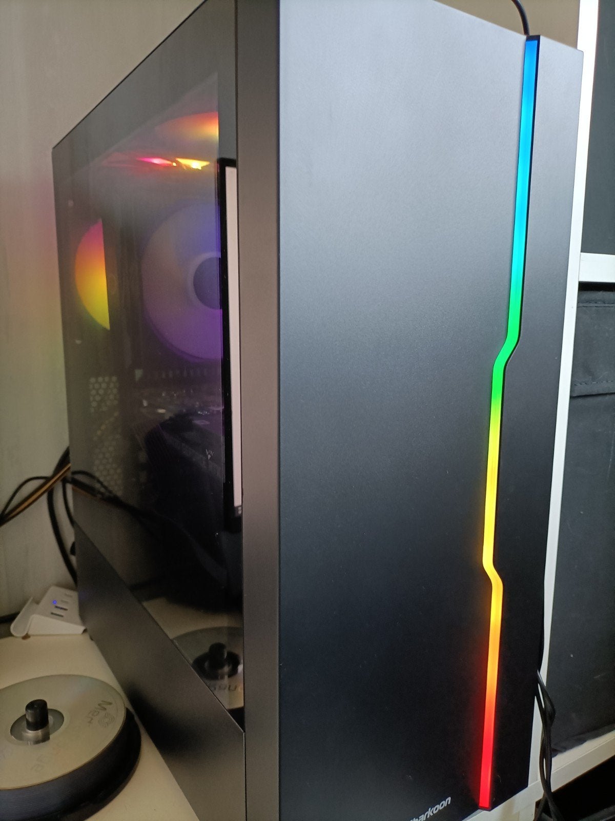 Krachtige Game PCmag weg voor een reëel bod, Computers en Software, Computerbehuizingen, Zo goed als nieuw, Ophalen of Verzenden