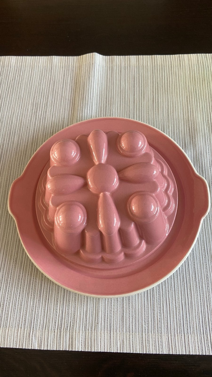 Vintage Roze Puddingvorm van Petrus Regout BB Maastricht, Ophalen of Verzenden