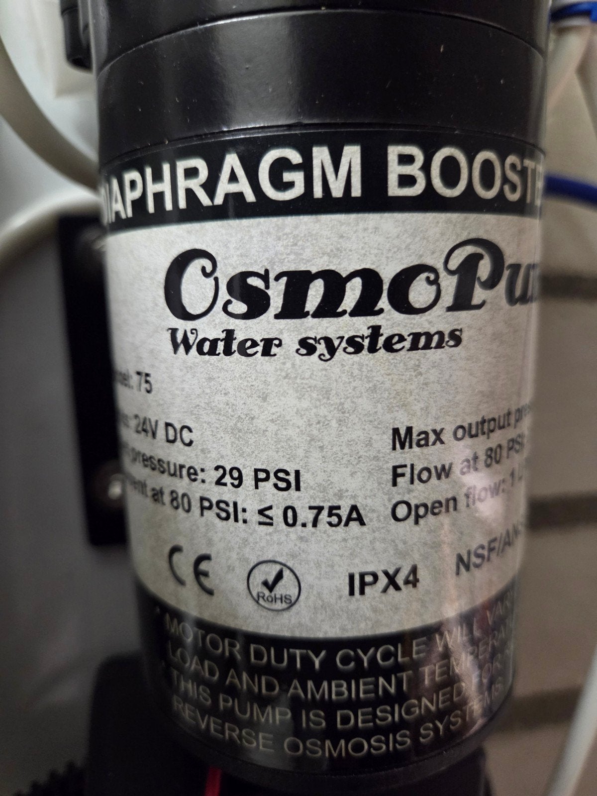 Osmopure Waterontharder met Boosterpomp - Zo goed als nieuw, Ophalen of Verzenden, Zo goed als nieuw