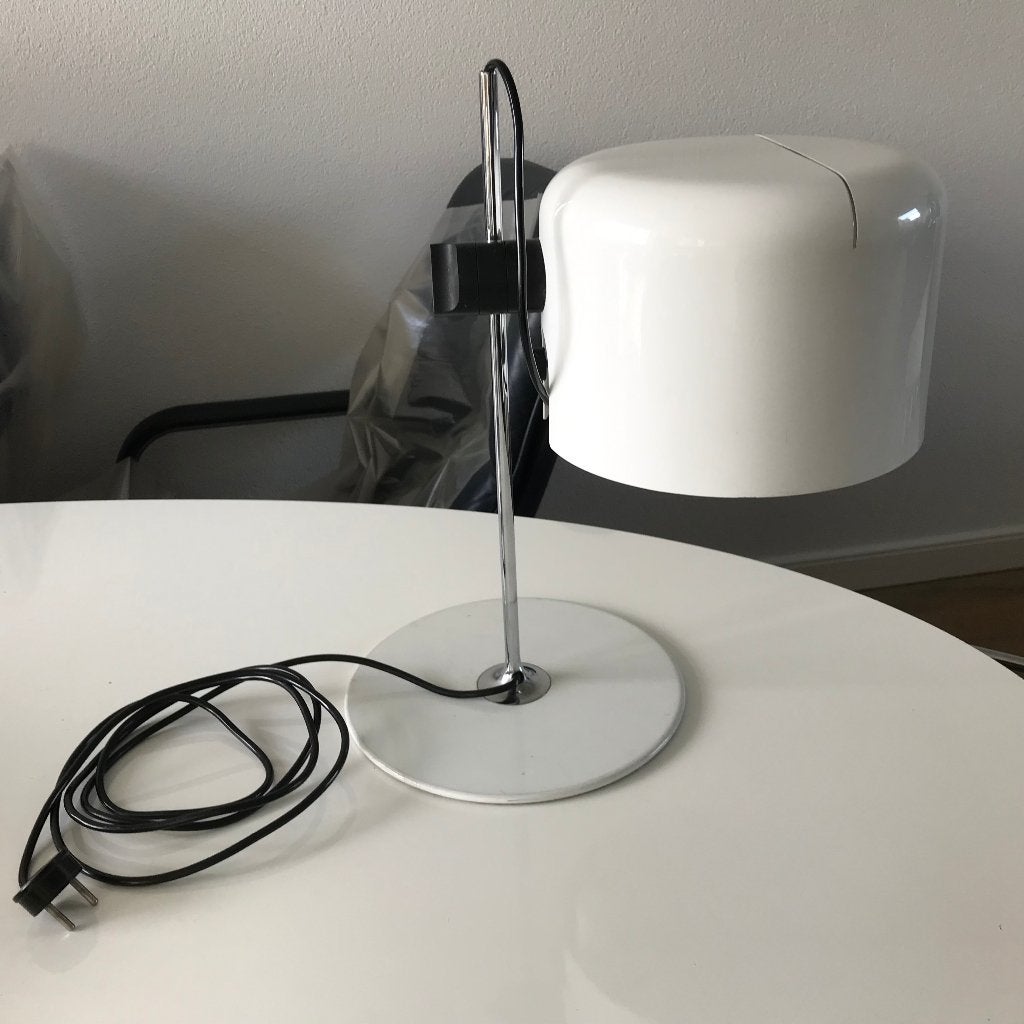 Vintage Joe Colombo Oluce Coupe 2202 vintage tafellamp lamp, Huis en Inrichting, Ophalen, Nvt, Minder dan 100 cm, Nvt