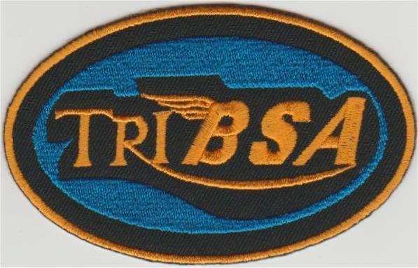 Triumph BSA TriBSA patch embleem, Verzenden, Nieuw
