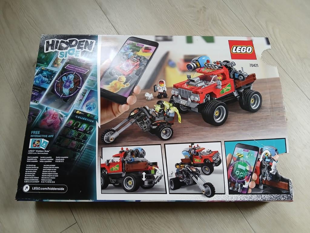 LEGO Hidden Side 70421 El Fuego's Stunt Truck, Ophalen of Verzenden, Zo goed als nieuw, Overige typen