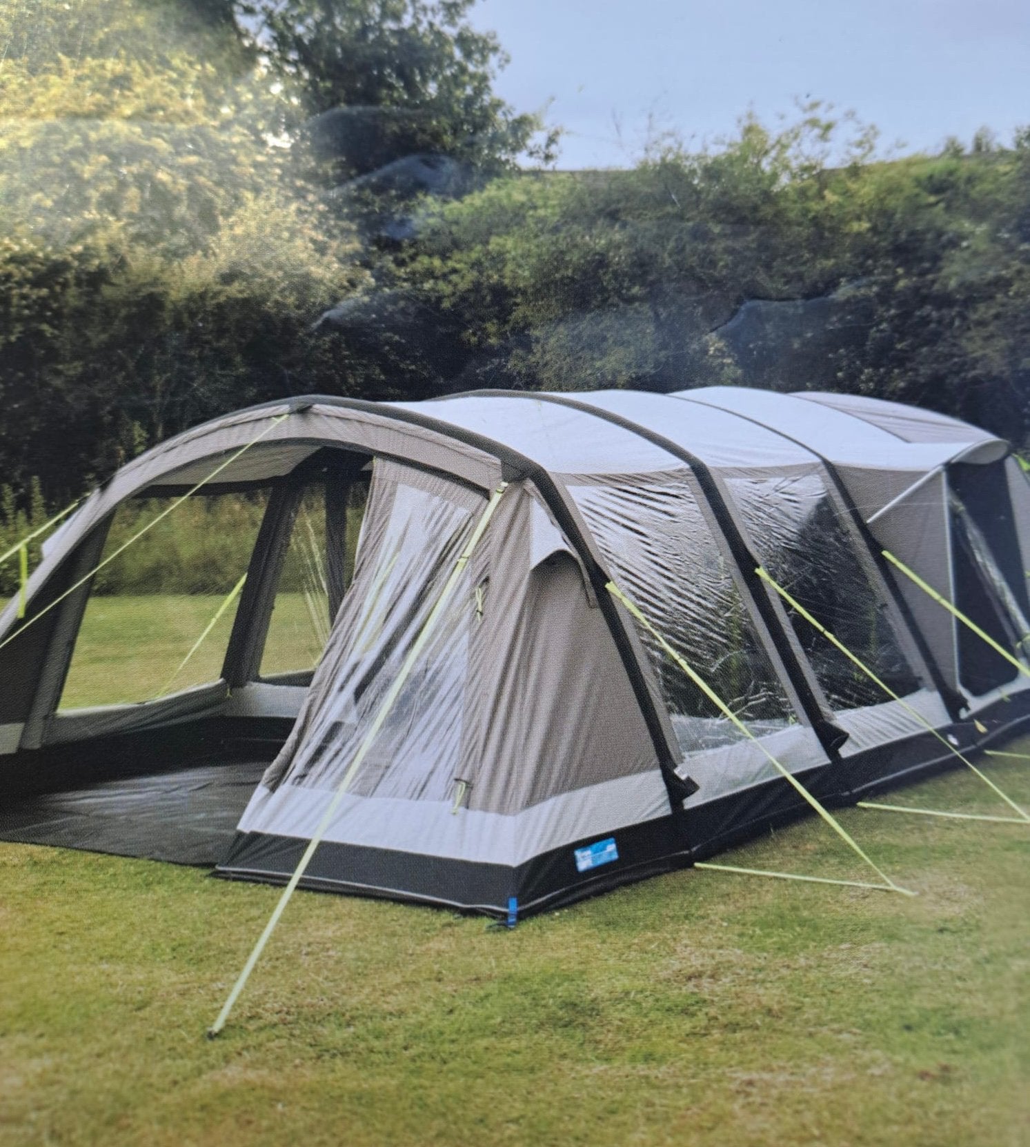Kampa Croyde 6 Classic Air Pro | Luxe ruime 6-persoonstent, Caravans en Kamperen, Tenten, Ophalen, Zo goed als nieuw