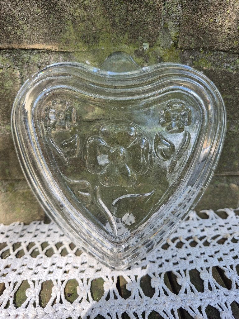 Italiaanse puddingvorm van geperst glas, Ophalen of Verzenden, Wit, Overige merken, Glas