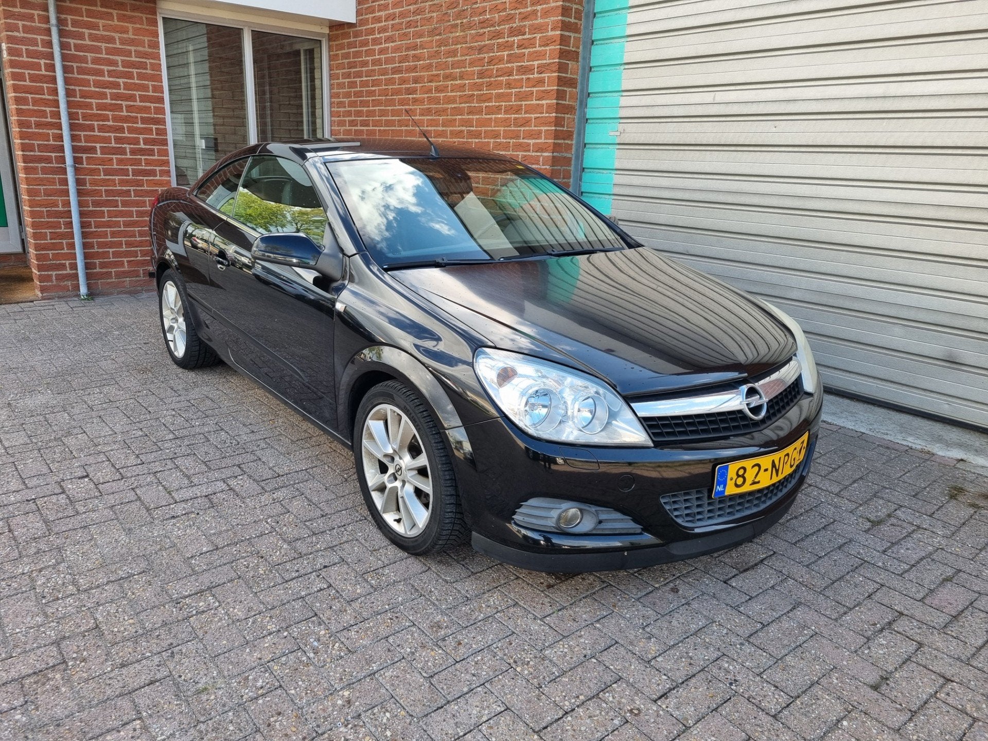 Opel Astra TwinTop Cabrio 1.8 Enjoy Airco! Bj:2007, Auto's, Gebruikt, 4 cilinders, Cabriolet, 4 stoelen