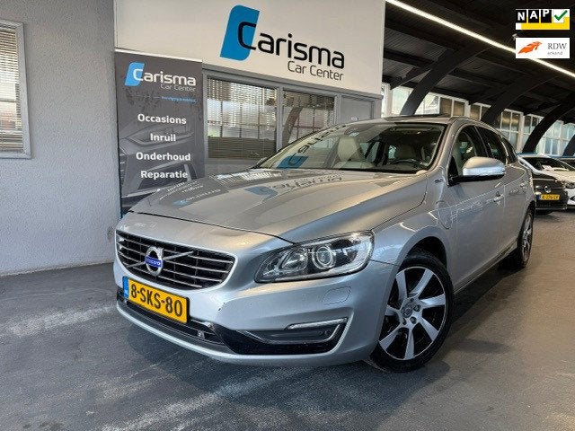 Volvo V60 2.4 D6 AWD Plug-In Hybrid Summum Aut.|Full Options, Auto's, Automaat, Beige, 11 kWh, Euro 5