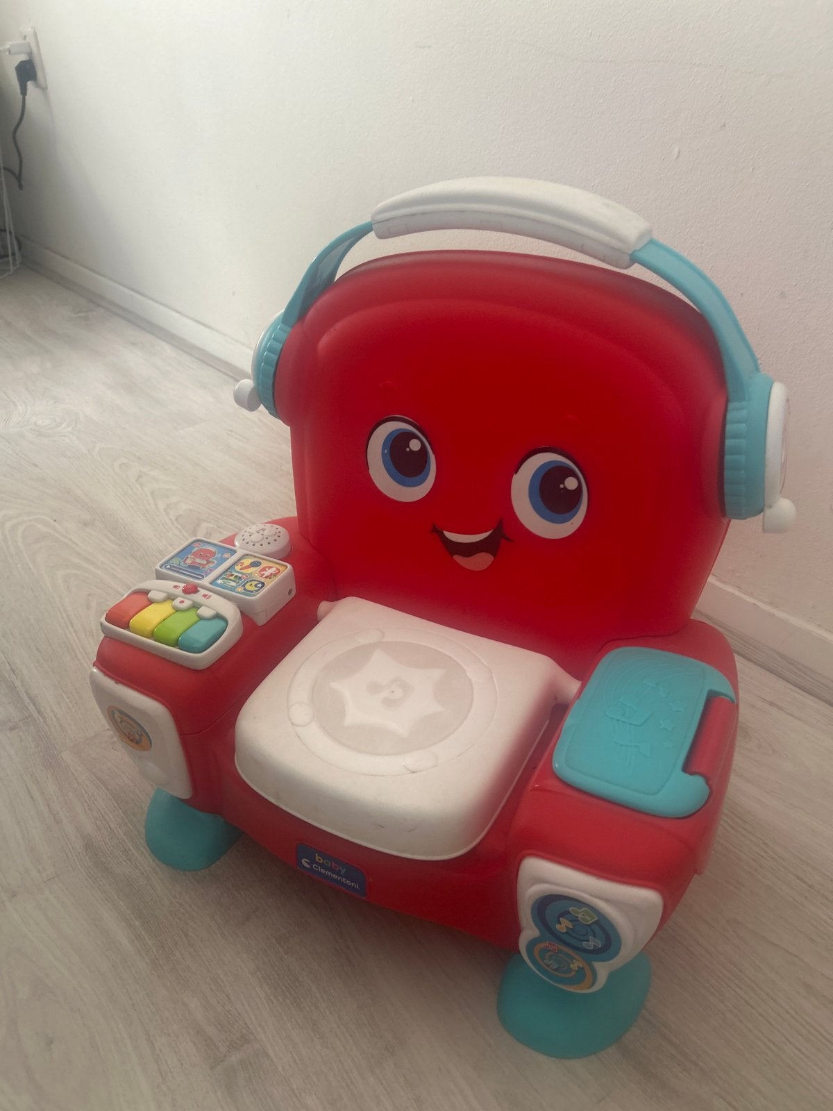Baby Clementoni interactieve stoel met geluid en licht, Ophalen, Gebruikt, Overige typen, Met licht