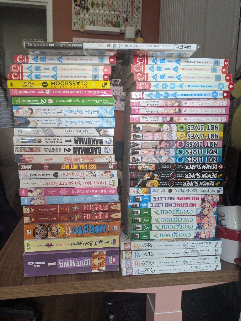Grote collectie manga: Naruto, Demon Slayer, Re:Zero en meer, Boeken, Strips | Comics, Gelezen, Diverse auteurs, Ophalen of Verzenden