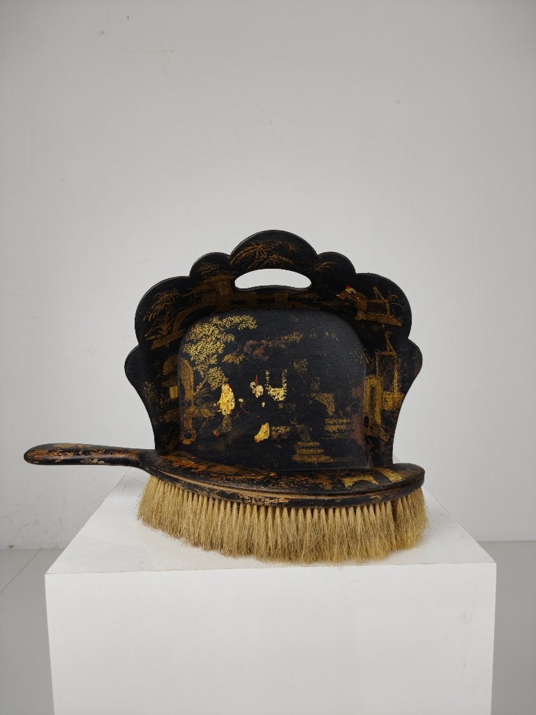 19e-eeuwse Franse Chinoiserie papier-maché silent butler, Antiek en Kunst, Ophalen of Verzenden
