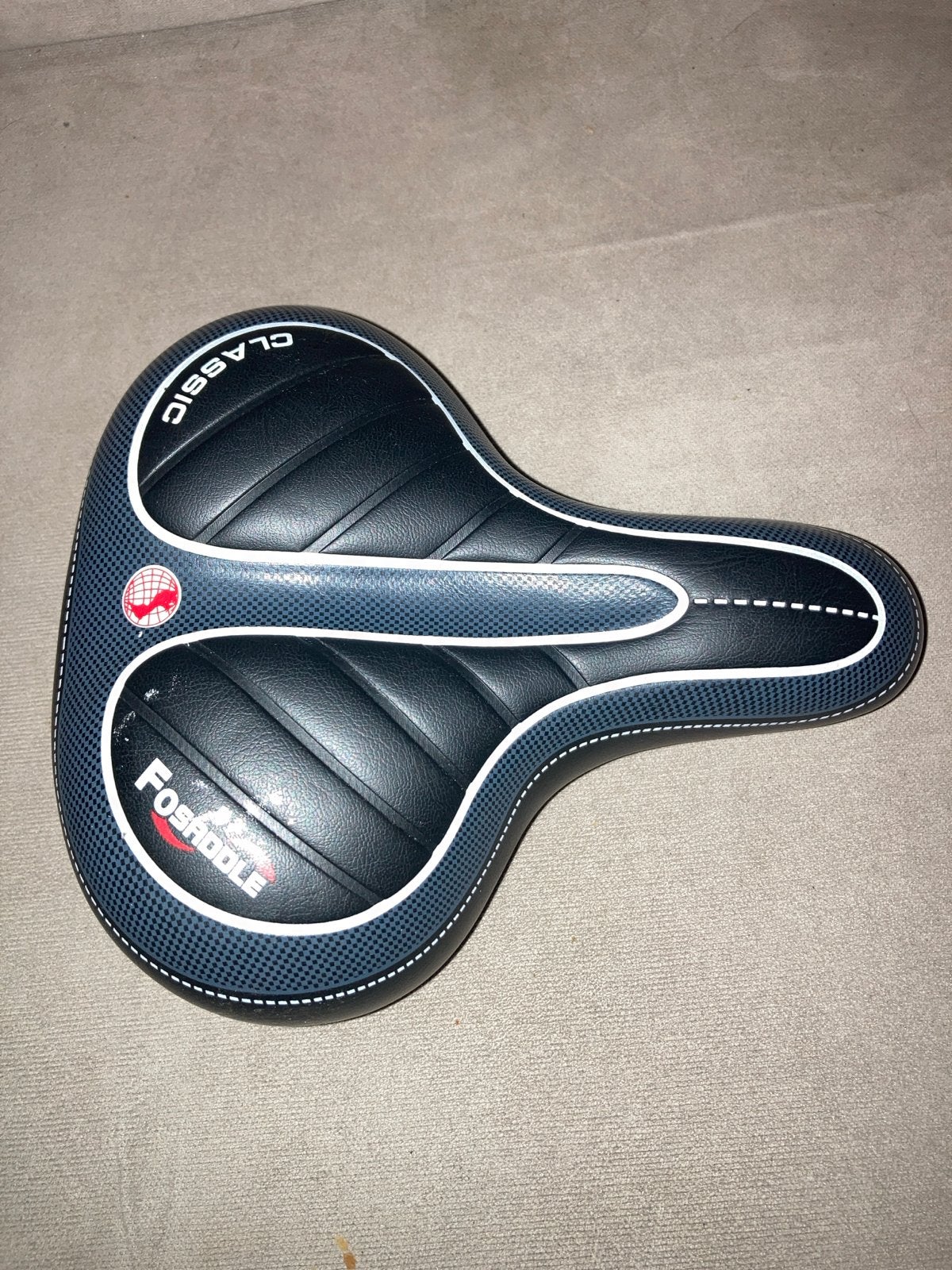 Fosaddle Classic Comfort Zadel voor Fiets, Fietsen en Brommers, Kunststof, Ophalen of Verzenden, Zo goed als nieuw, Zadel