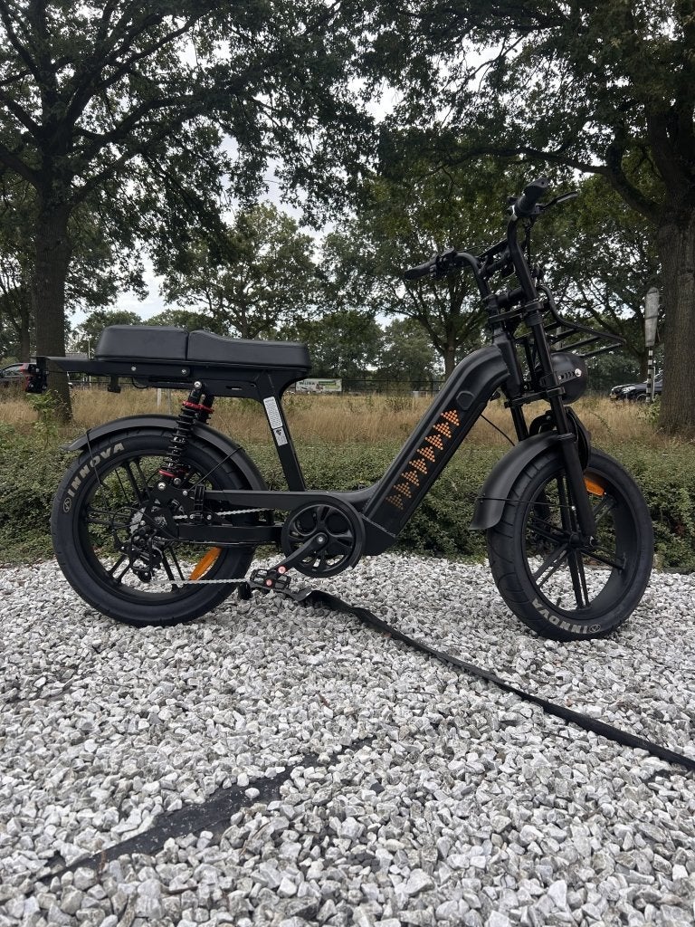 QM D50 Elektrische Fatbike – Zwart – Full Option Ebike Fatbi, Overige merken, -, Niet opgegeven, Nieuw