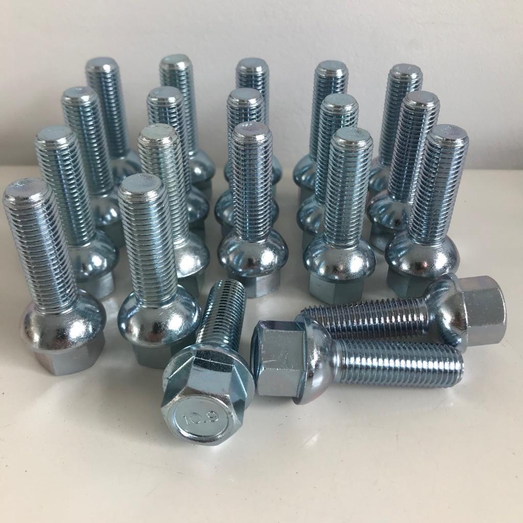 Nieuwe wielbouten v lichtmetalen velgen Mercedes M12 x 35 mm, Ophalen of Verzenden, Nieuw