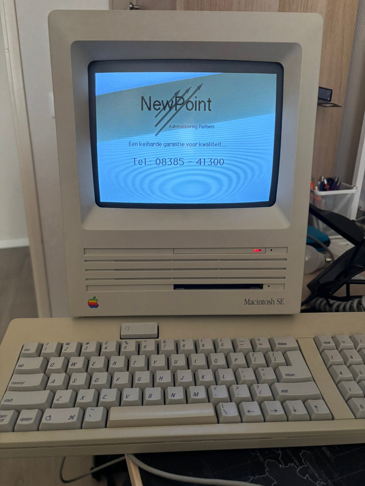 Apple Macintosh SE - Vintage Computer met accesoires, Computers en Software, Ophalen, Gebruikt, Minder dan 4 GB, Overige modellen