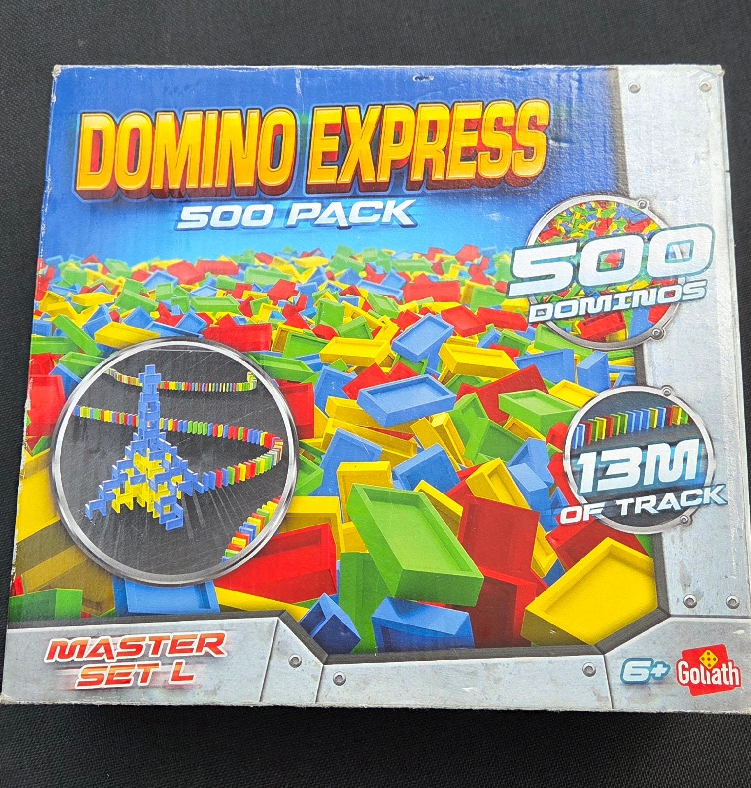 Domino Express 500 Pack Master Set L Goliath, Ophalen of Verzenden, Gebruikt, Jongen of Meisje