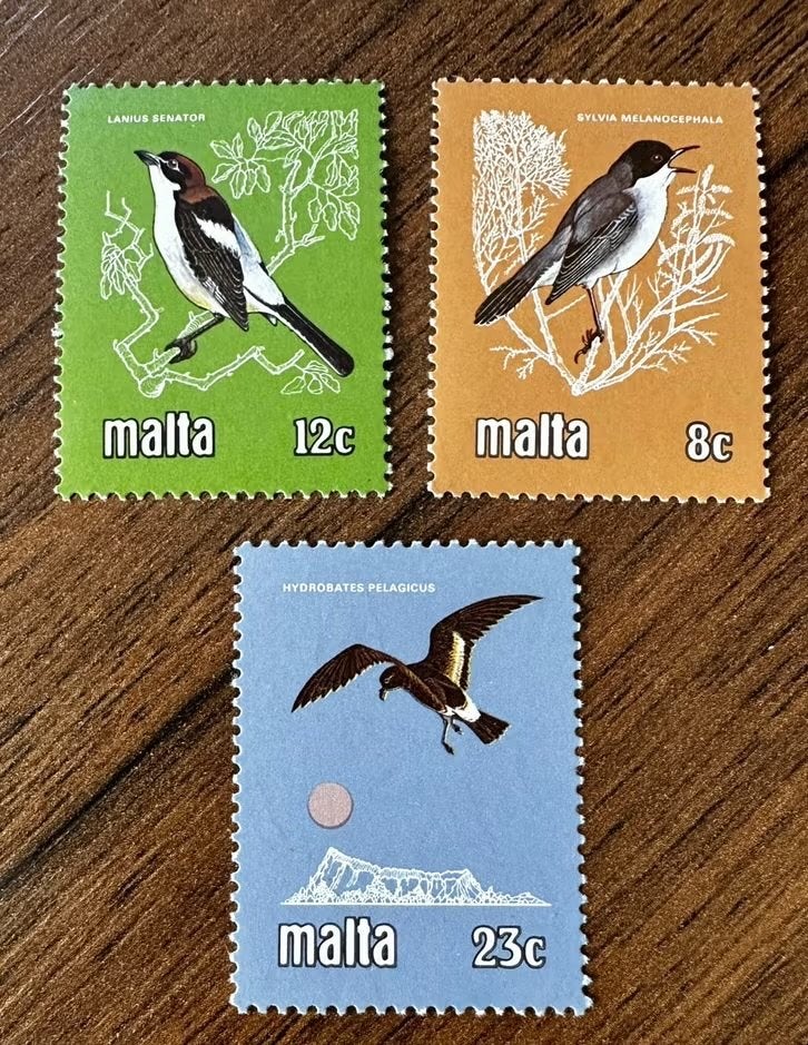 Malta 1981 Vogels Postfris - Set van 3 postzegels, Ophalen of Verzenden, Malta, Postfris