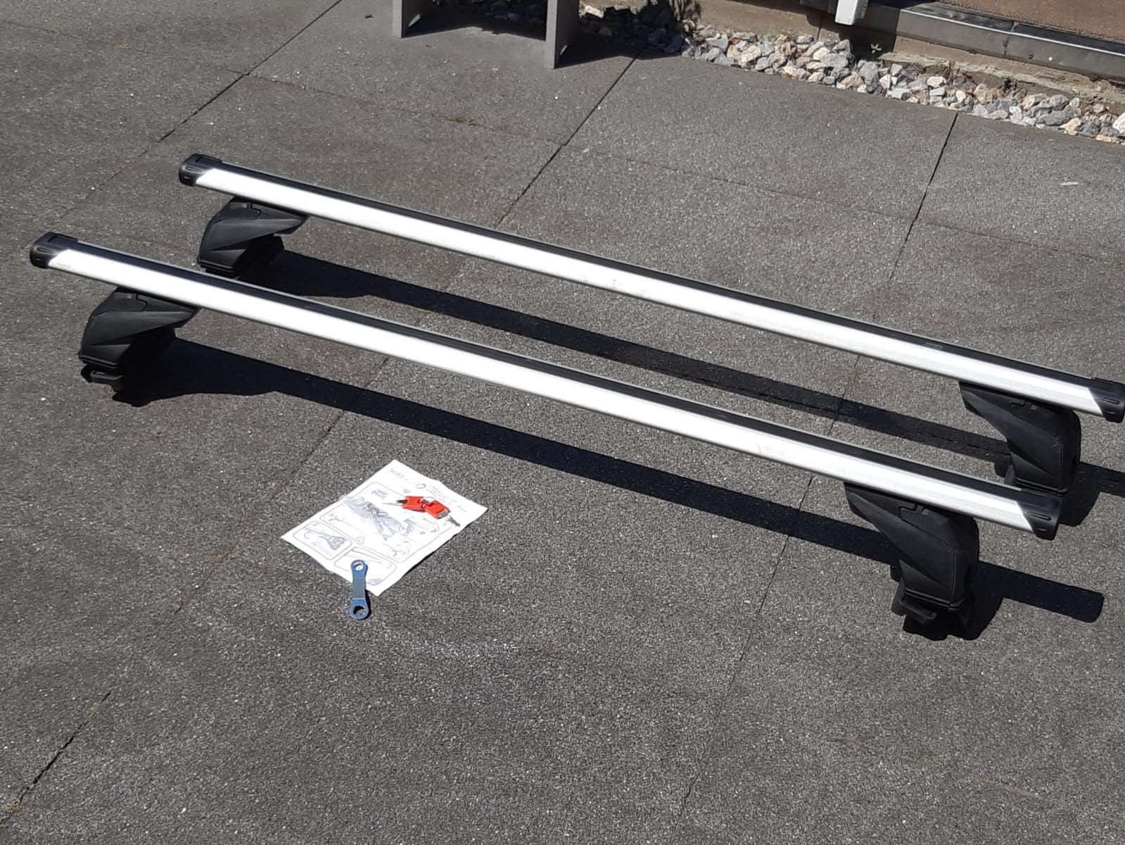 G3 Aluminium dakdragers met slot - Zo goed als nieuw, Auto diversen, Dakdragers, Ophalen, Zo goed als nieuw