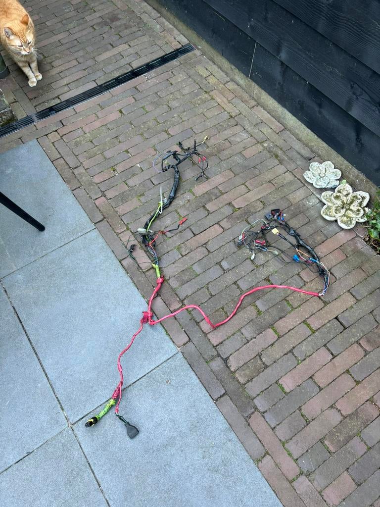 Piaggio zip 2 takt kabelboom, Ophalen, Gebruikt, Benzine, Zip