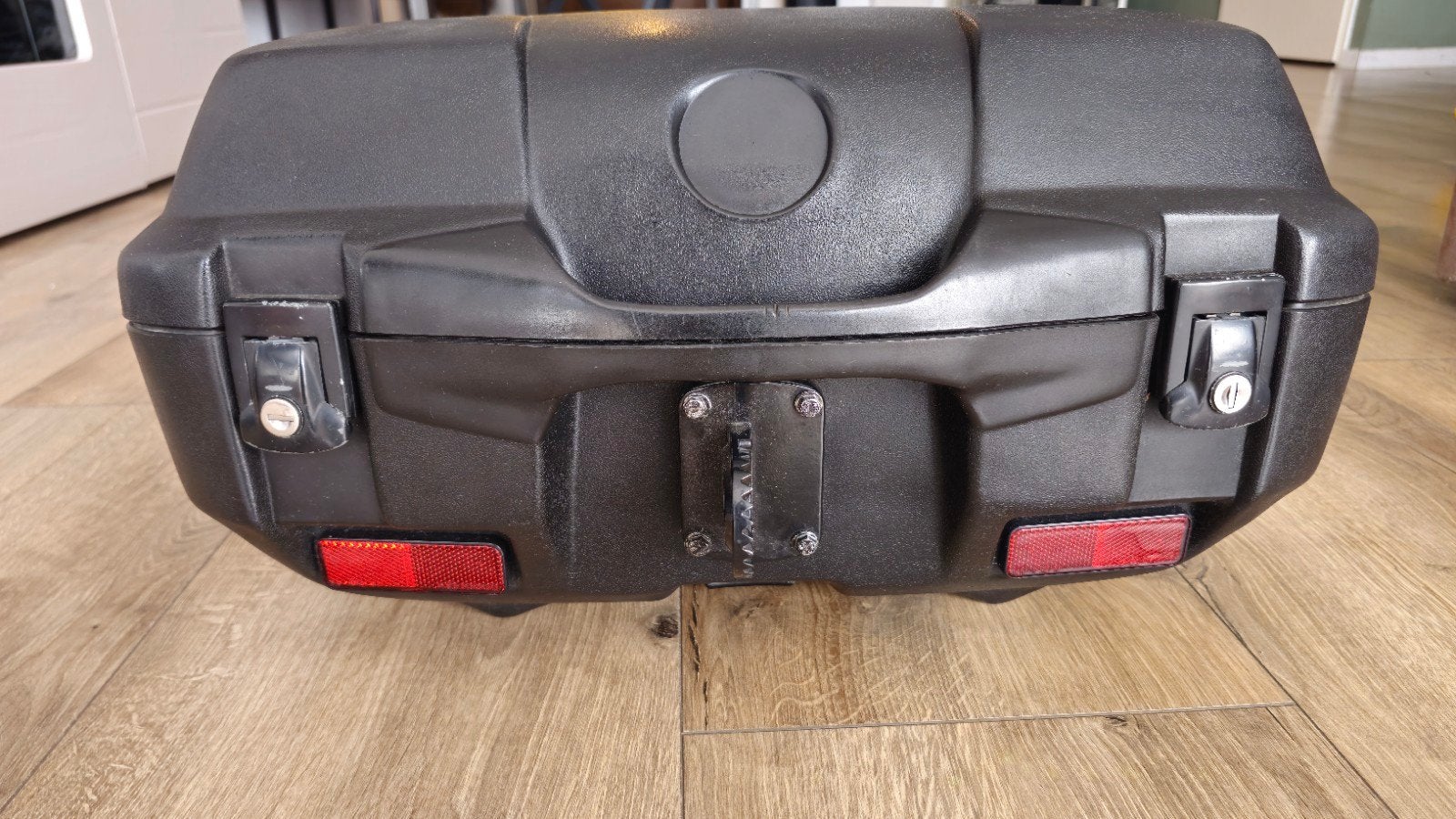 Hepco & Becker Junior TC55 topkoffer (55L) + Alurack, Motoren, Ophalen, Gebruikt