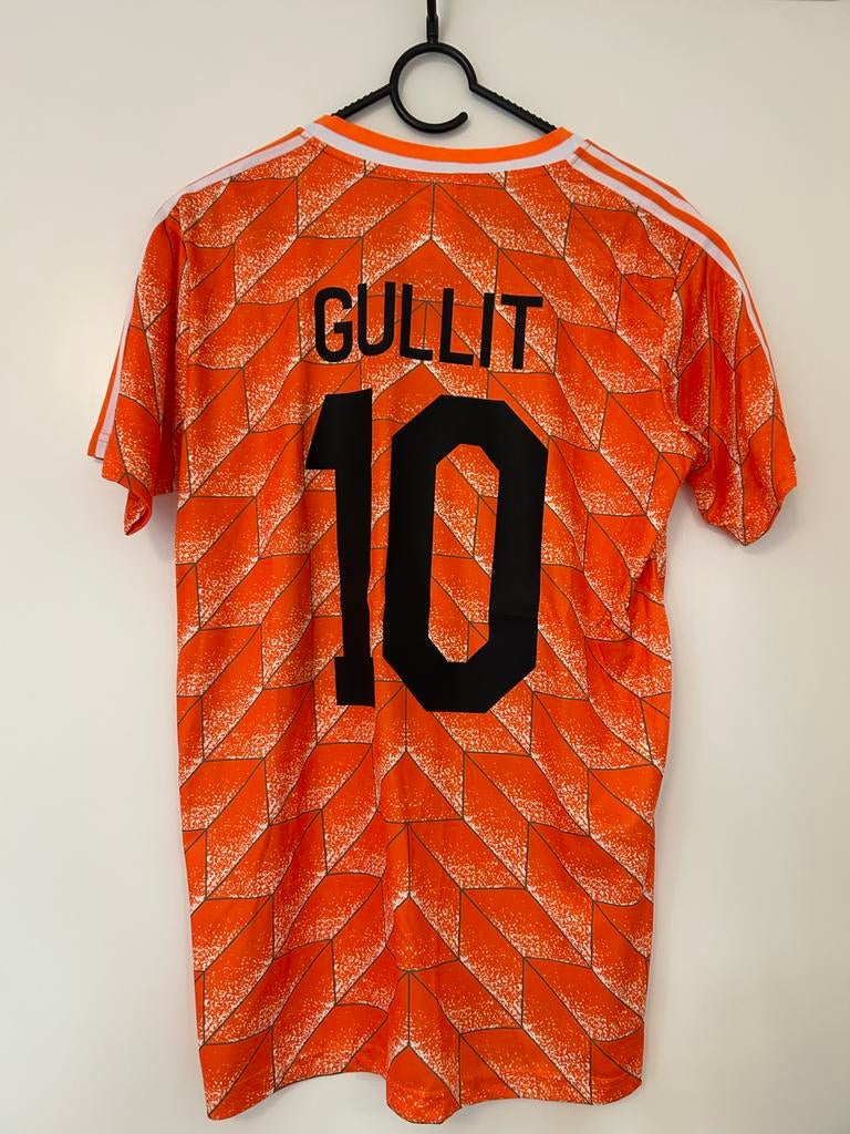 Nederlands Elftal EK 1988 Shirt Gullit 10 Maat M, Maat M, Ophalen of Verzenden, Zo goed als nieuw, Shirt