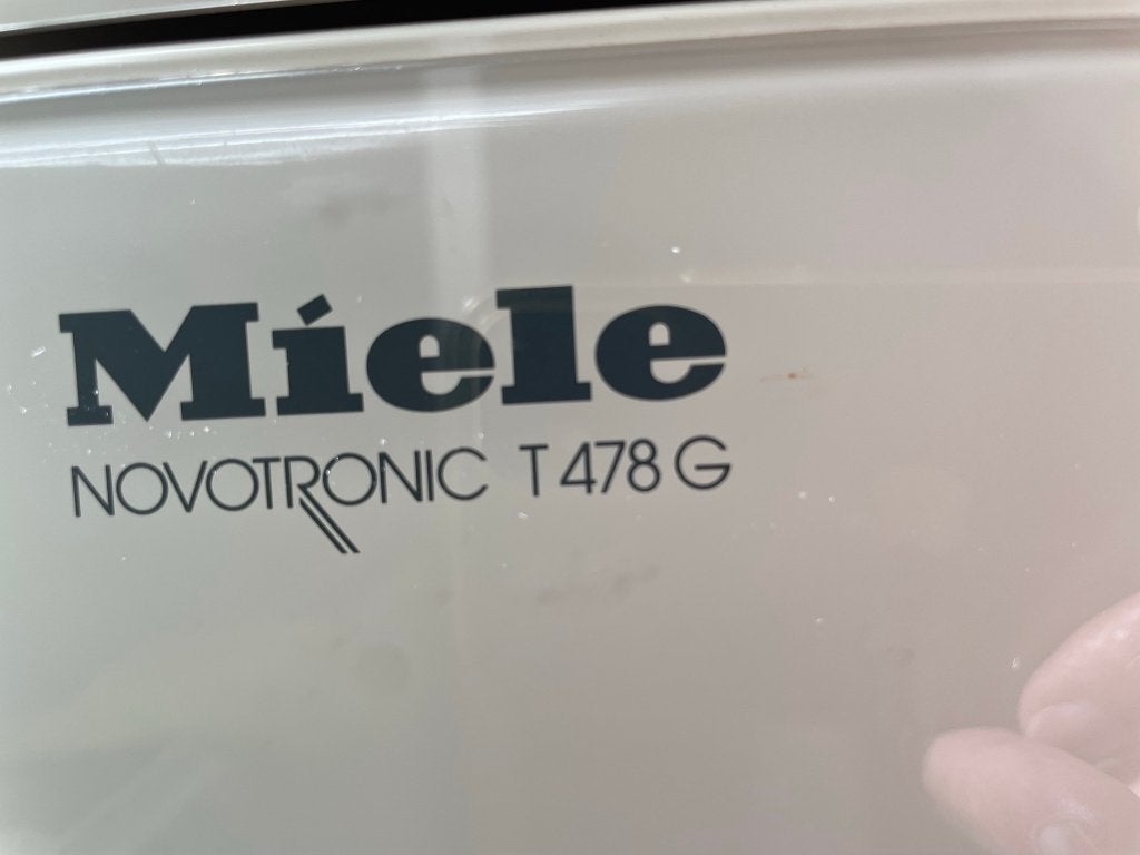 Gasdroger Miele Novotronic T 478 G, in prima staat, Ophalen, Gebruikt, Luchtafvoer, 4 tot 6 kg
