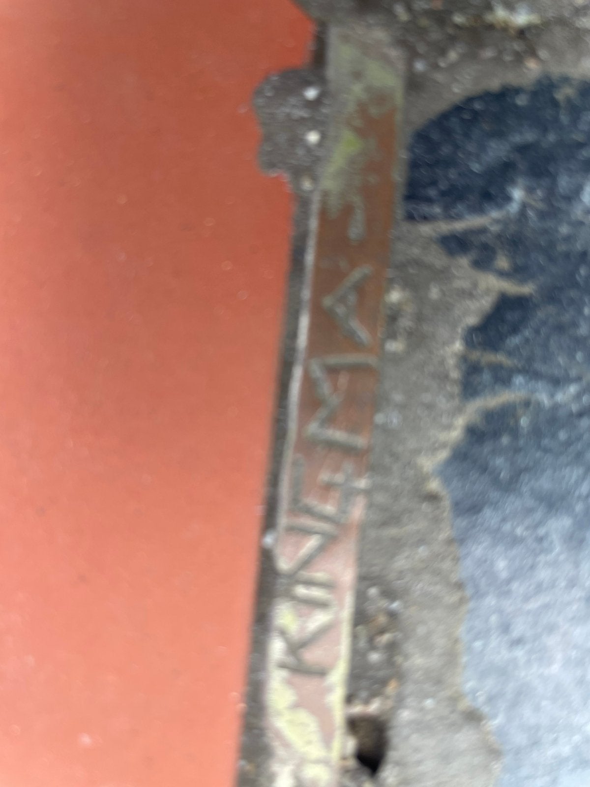 Paul Kingma tafel – originele KINEMA signatuur – uniek, Huis en Inrichting, Tafels | Salontafels, Ophalen, Overige materialen