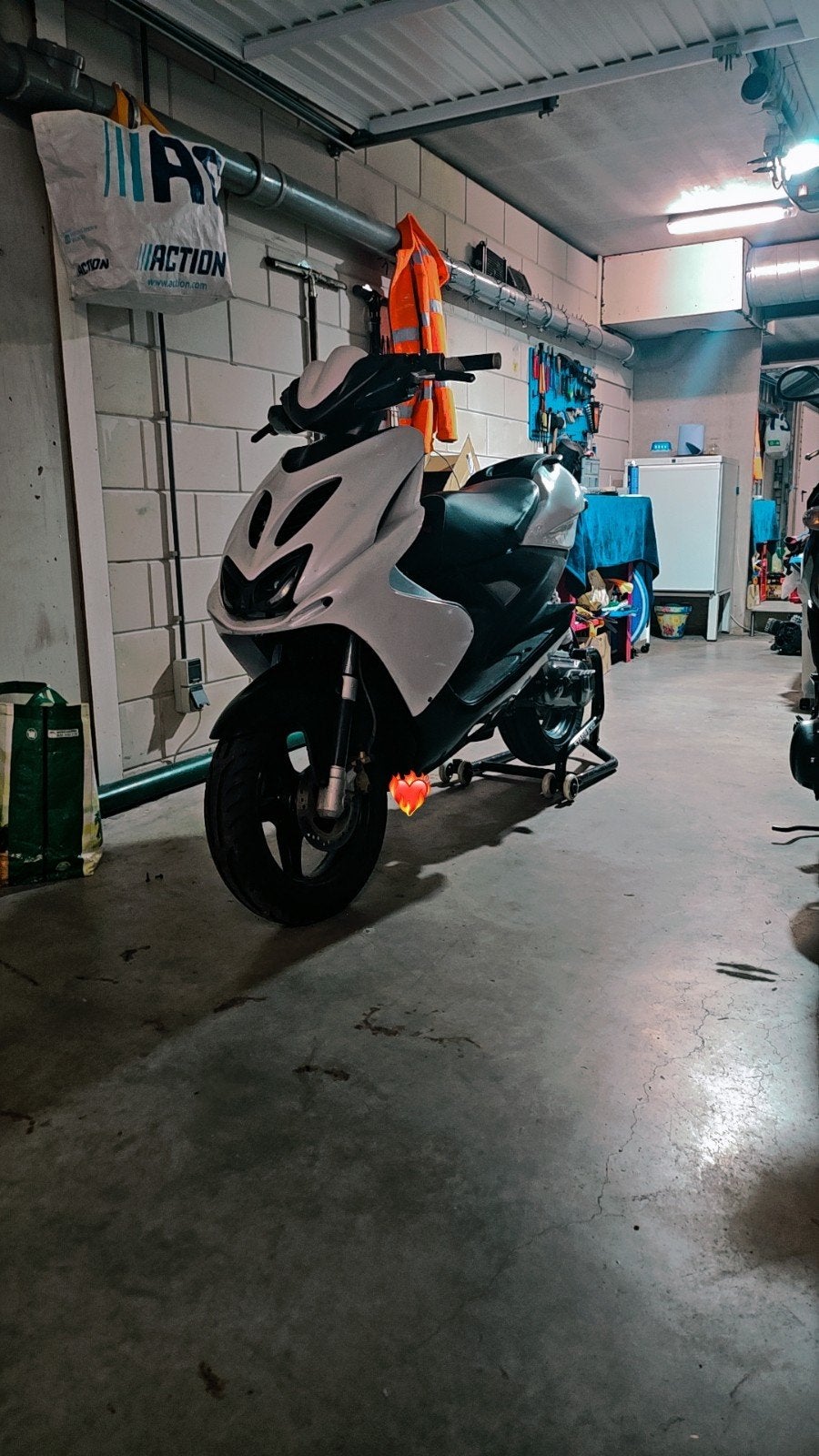 Yamaha Aerox Scooter - Wit/Zwart, Ophalen, Gebruikt, Overige typen, Yamaha