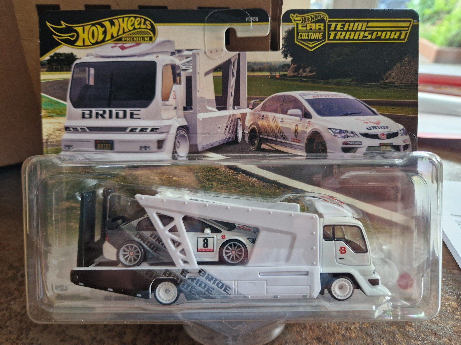 Hot Wheels Team Transport '07 Honda Civic Type R, Overige merken, 1:50 of kleiner, Auto, Nieuw