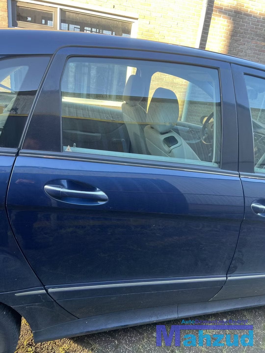 MERCEDES B KLASSE W245 blauw 375 rechts achter deur 2005-201, Gebruikt, Mercedes-Benz AG, Deur, Mercedes-Benz