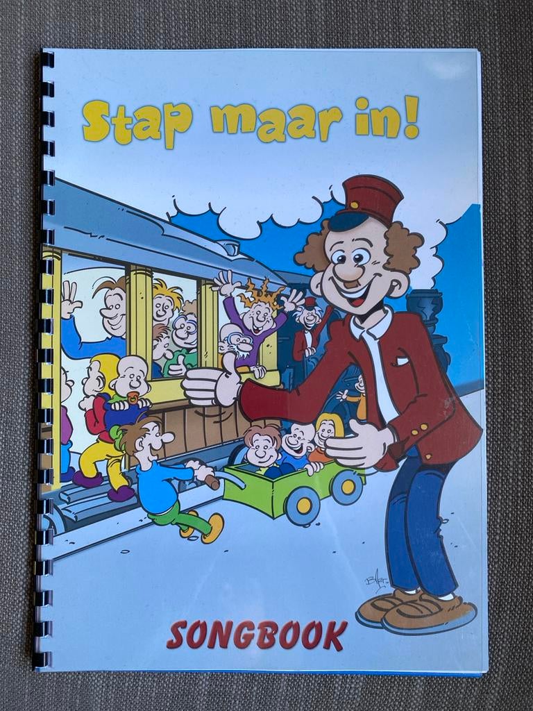 Stap Maar In! Songbook - Herman Boon (Kinderliedjes), Muziek en Instrumenten, Bladmuziek, Gitaar, Ophalen of Verzenden, Zo goed als nieuw