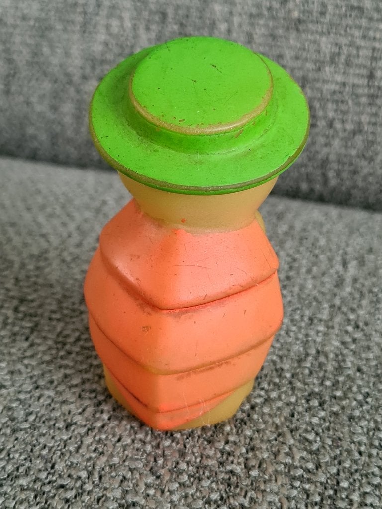 Glo friends worm glow in the dark vintage poppetje playskool, Gebruikt, Playskool hasbro, Ophalen of Verzenden, Nvt
