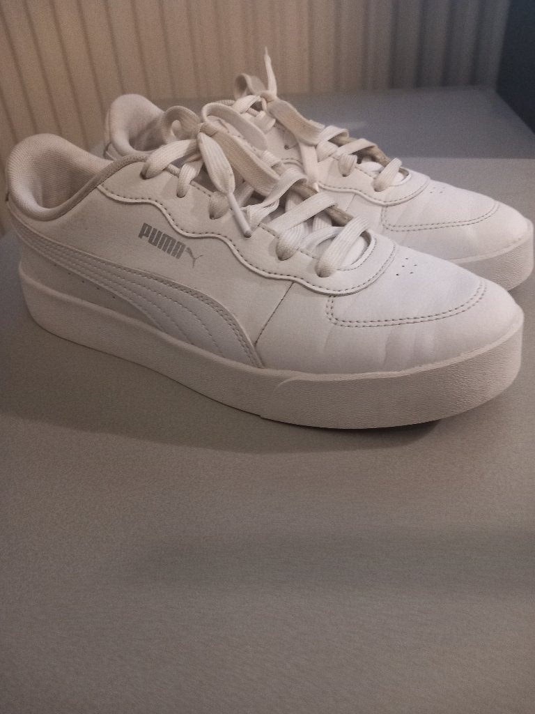 sneakers puma wit maat 40, Puma, Wit, Ophalen of Verzenden, Sneakers of Gympen