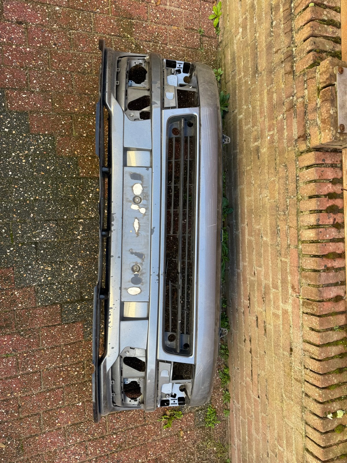 VW T5.1 Voorbumper met Sportline overzetbumper (lichte schad, Ophalen, Gebruikt, Bumper, Volkswagen