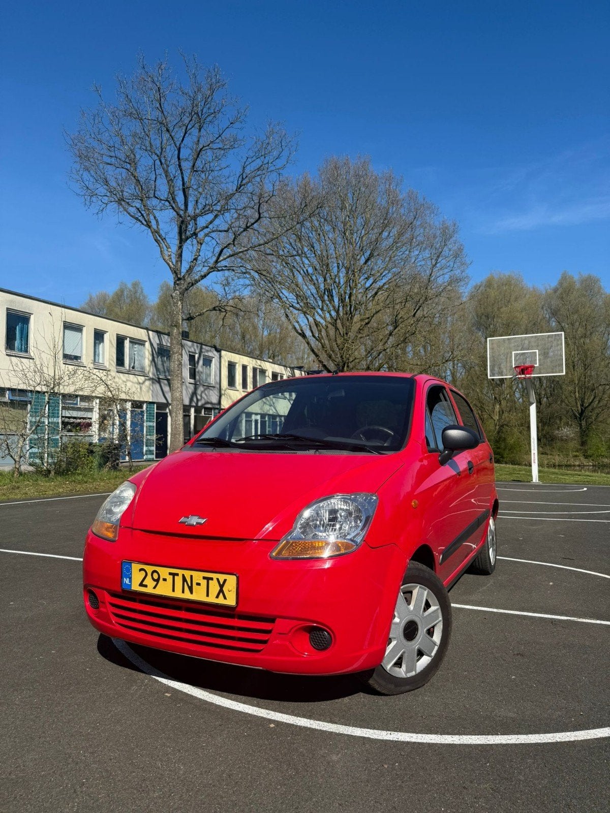 Chevrolet Matiz 0.8 AUT 2006 Rood, Auto's, Origineel Nederlands, 51 pk, Particulier, 3 cilinders