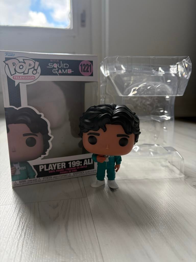 Netflix Squid Game Funko Pop Player 199: Ali, Ophalen of Verzenden, Zo goed als nieuw