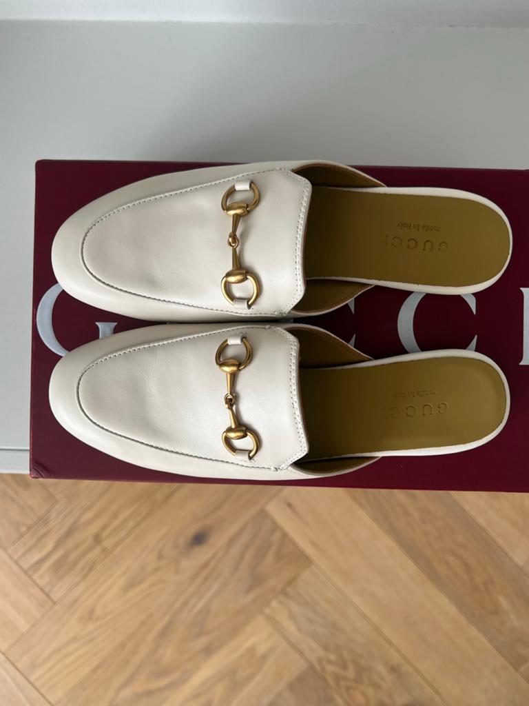 Gucci loafers Inspitatie ! - Nieuw maat 38, Ophalen of Verzenden, Zo goed als nieuw, Wit, Instappers