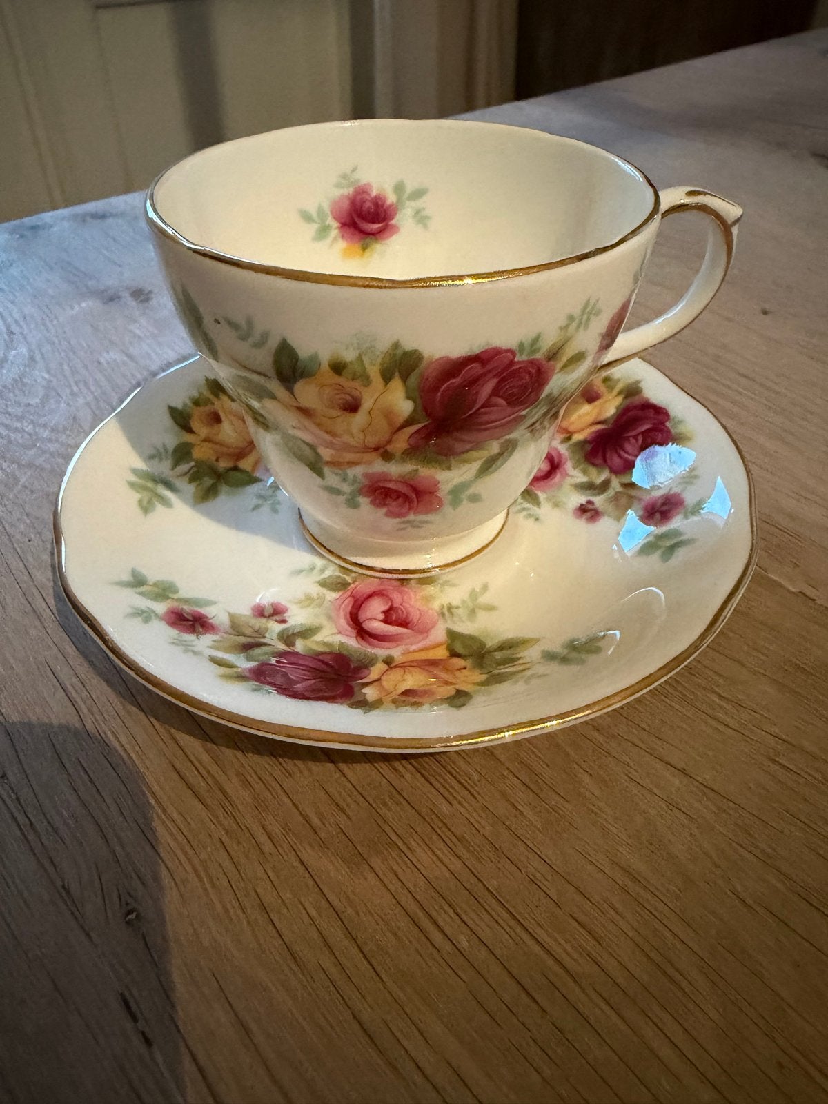 Royal Winchester Madelaine Kop en Schotel - Engelse Bone Chi, Ophalen of Verzenden