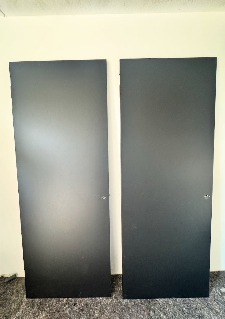 Luxe zwarte binnendeuren van merk Berkvens, Ophalen, 80 tot 100 cm, Binnendeur, Zo goed als nieuw